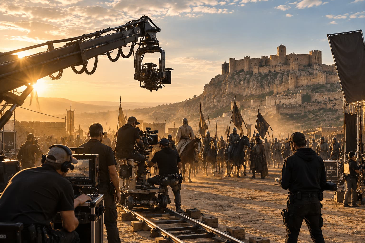 Film studio and large-scale production facilities in Spain