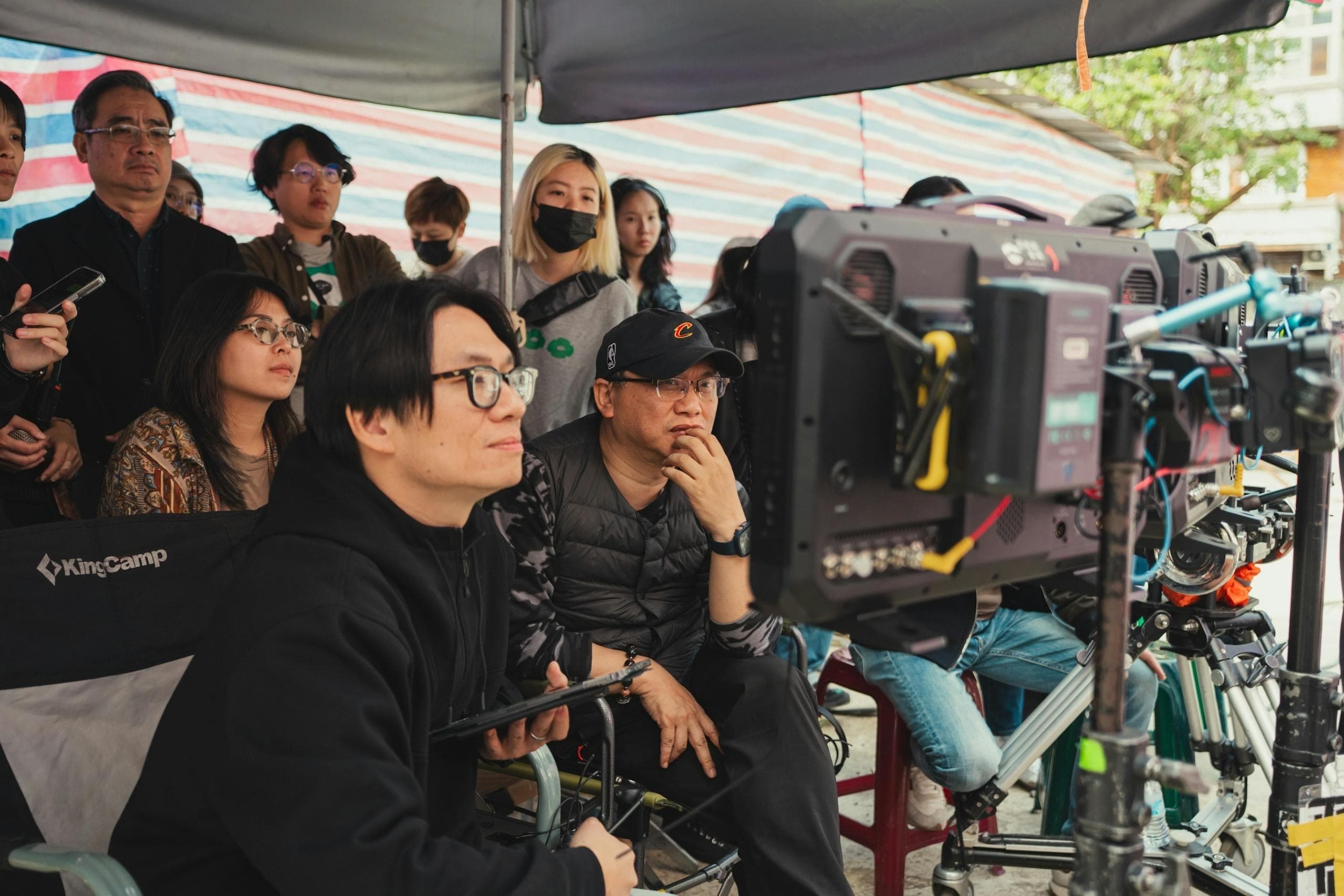 Film production video village and production management