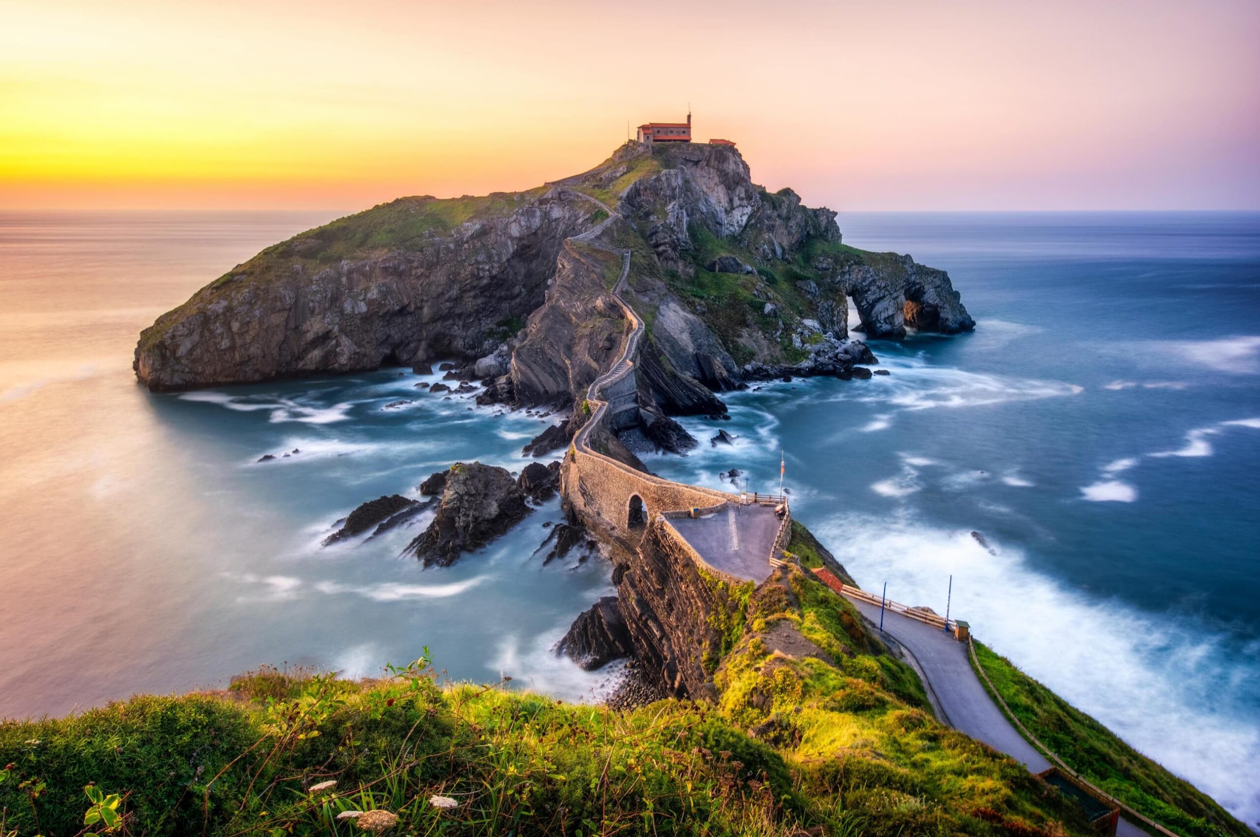 Basque Atlantic coastline