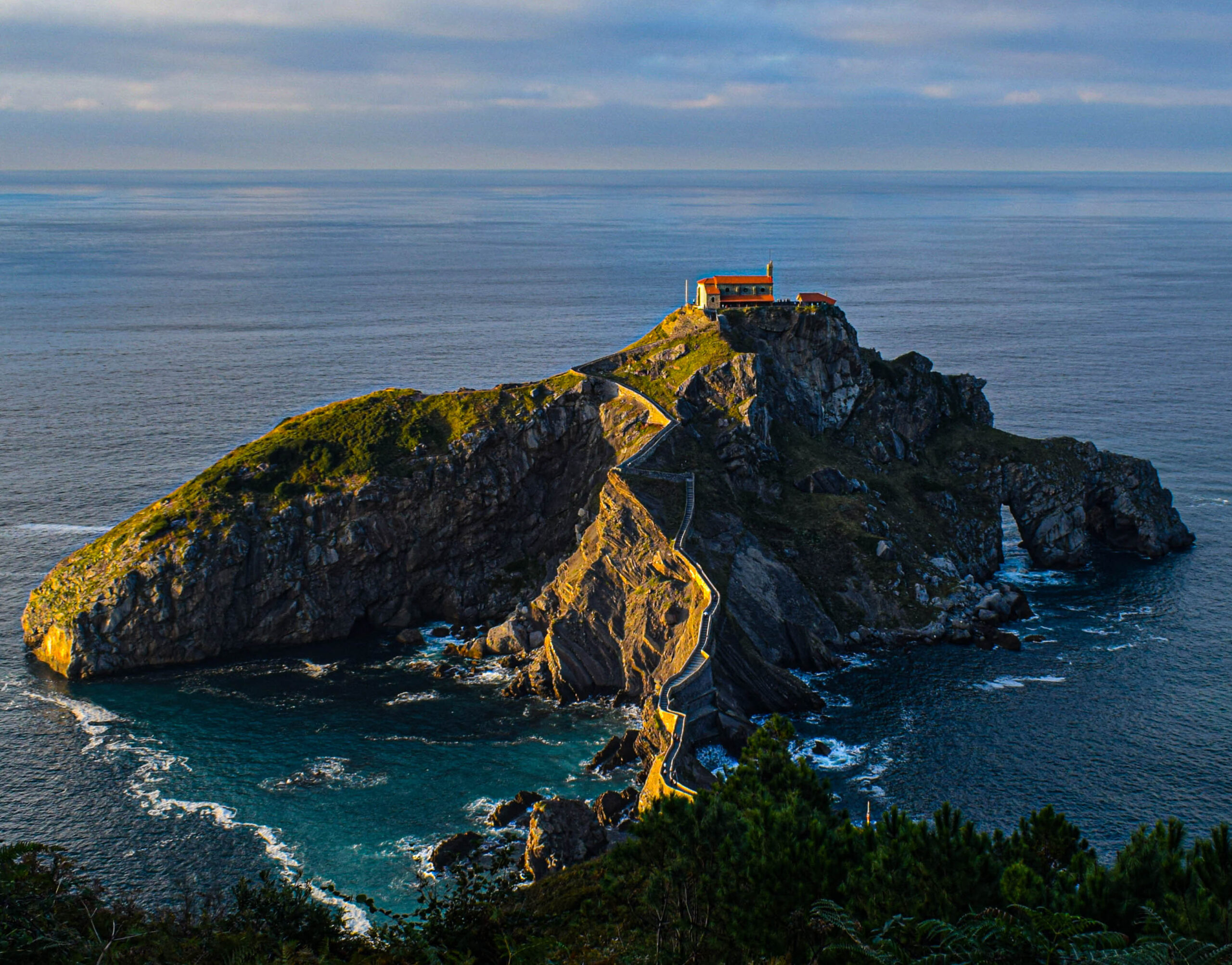 Atlantic coastline in northern Spain