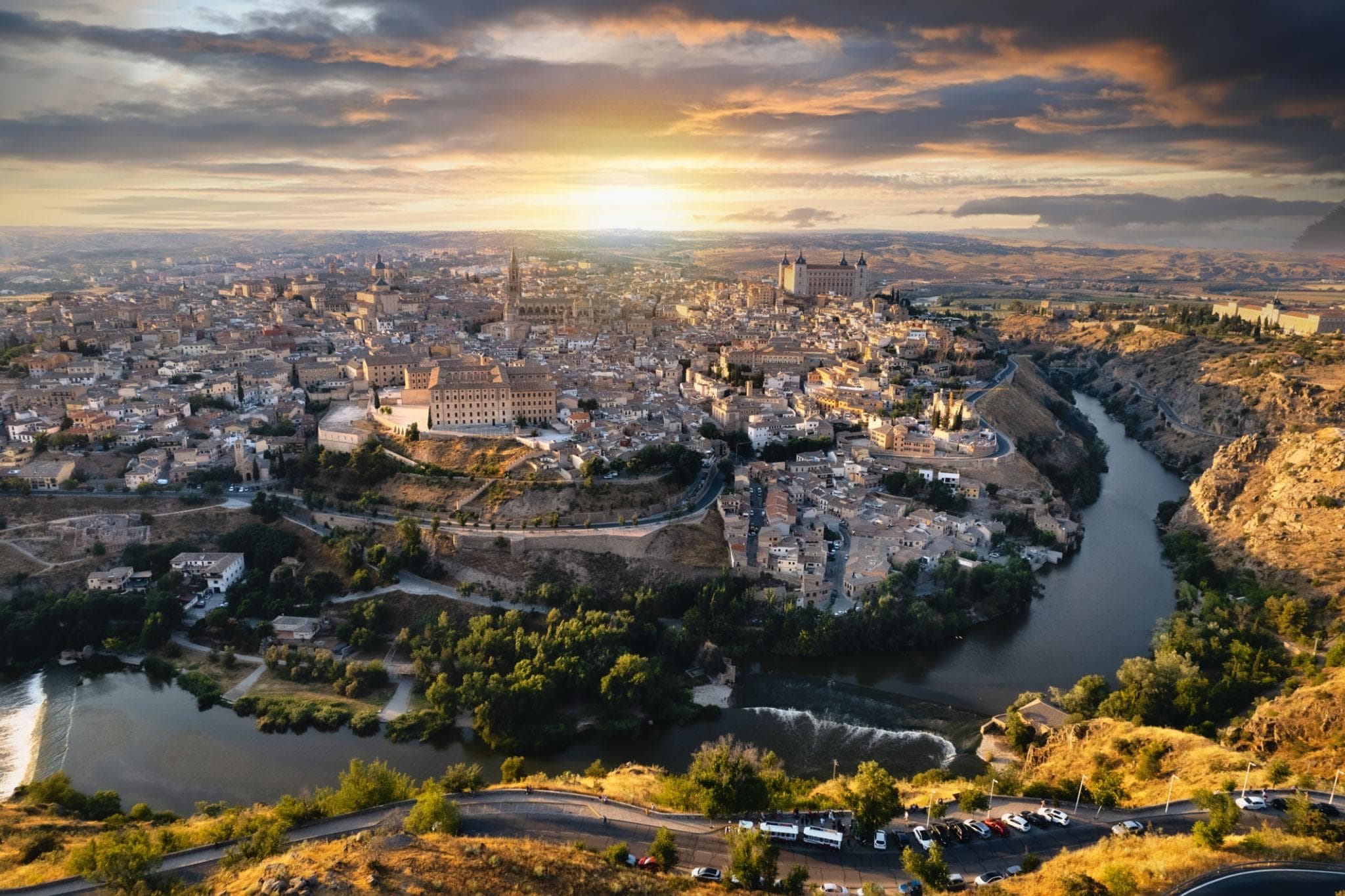 Historic city of Toledo Spain